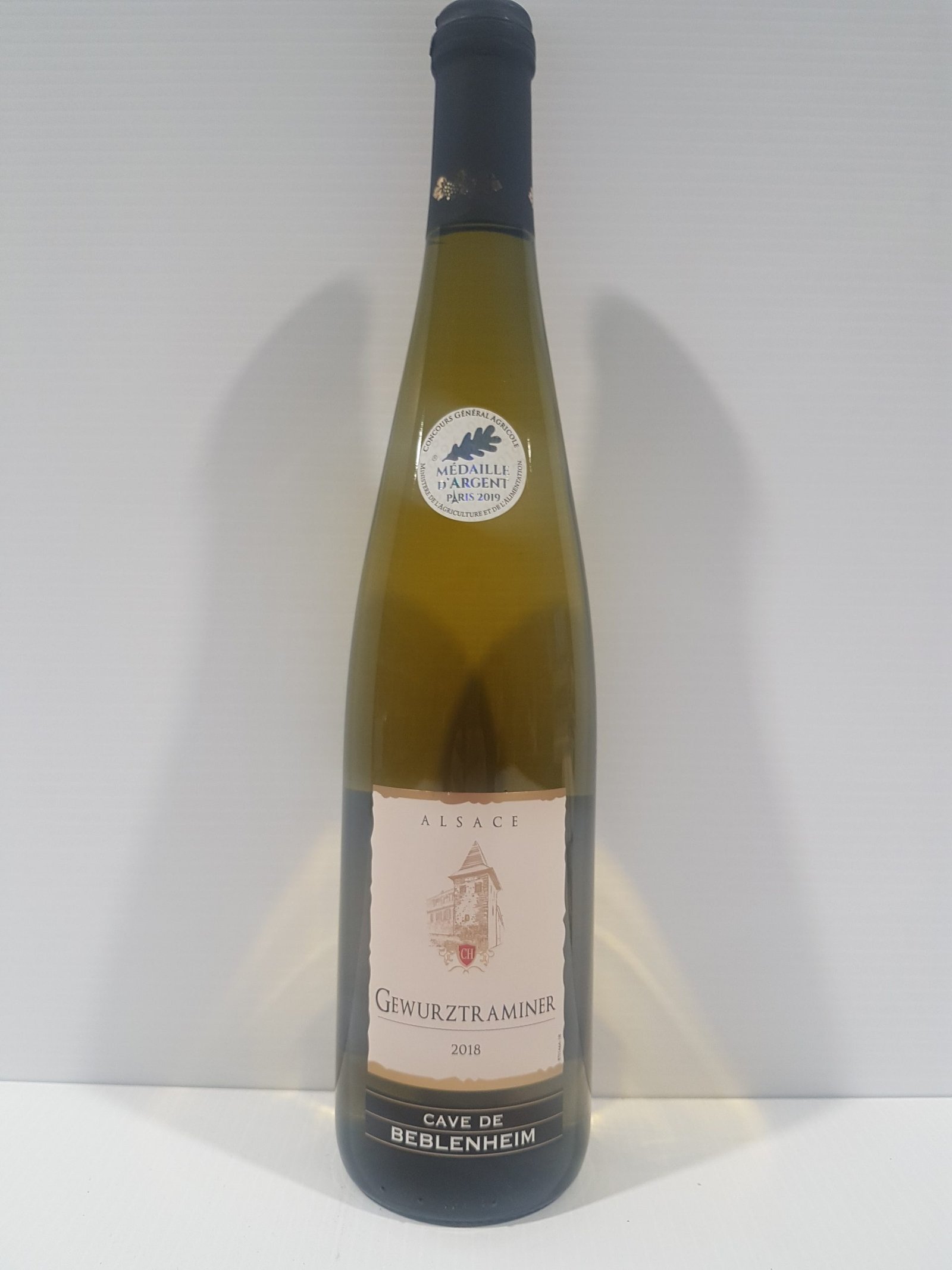 Gewurztraminer 2018 médaille d'argent Paris 2019 75 cl
