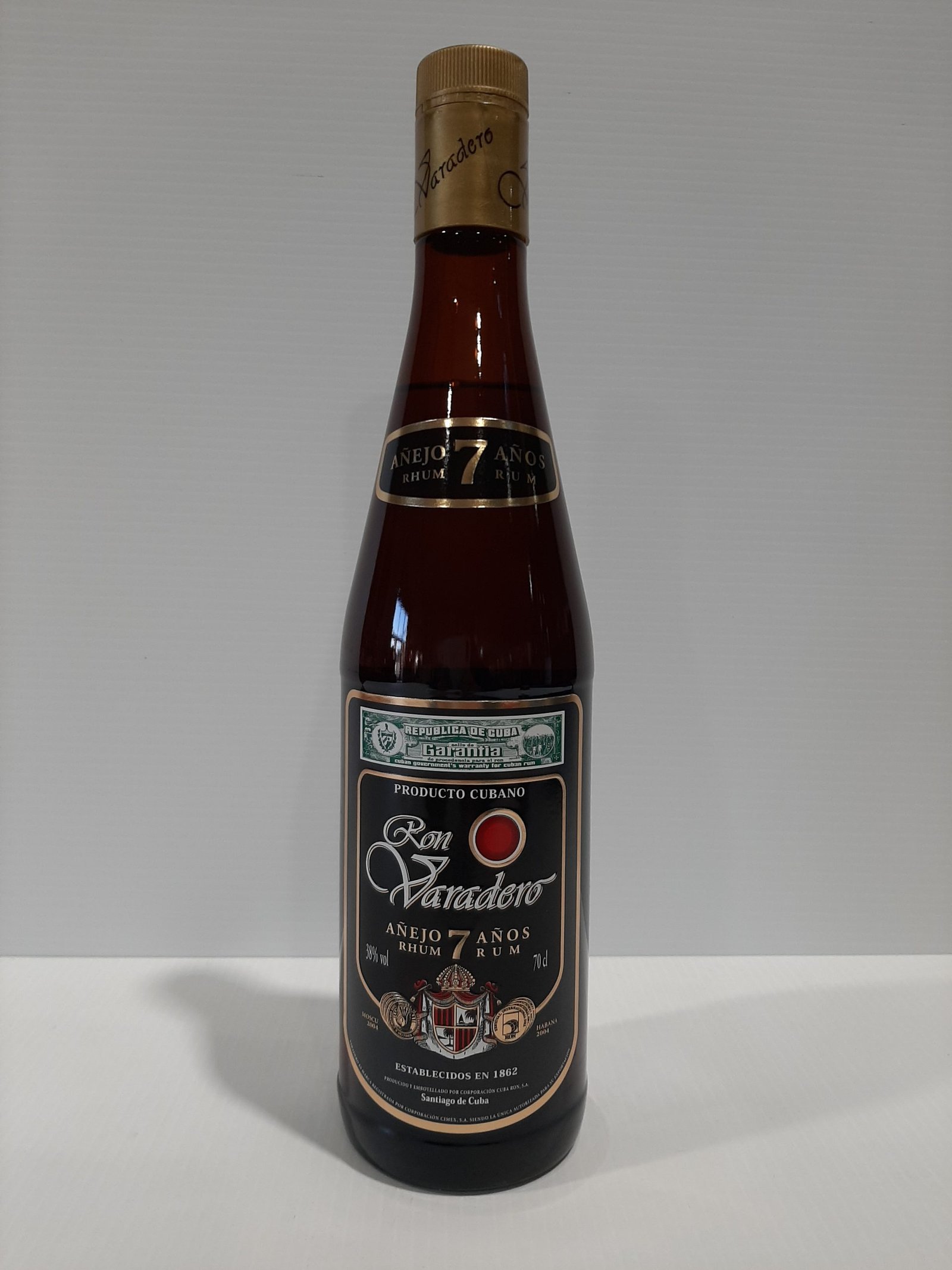 Ron Varadero 7 ans 38° 70 cl Caraïbes