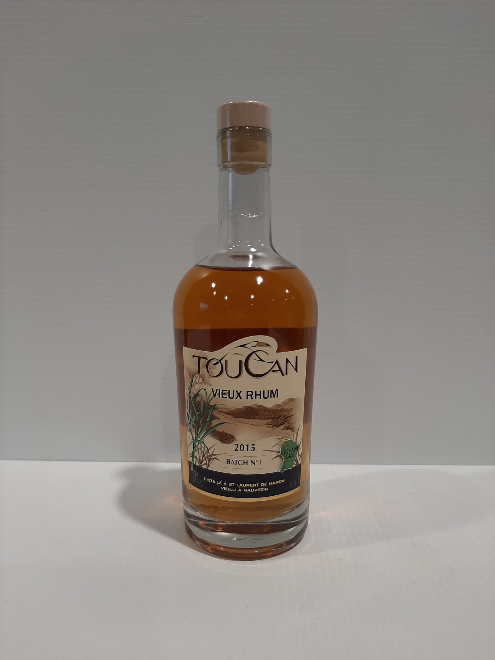 Toucan 2015 vieux rhum 48° 50 cl Guyane