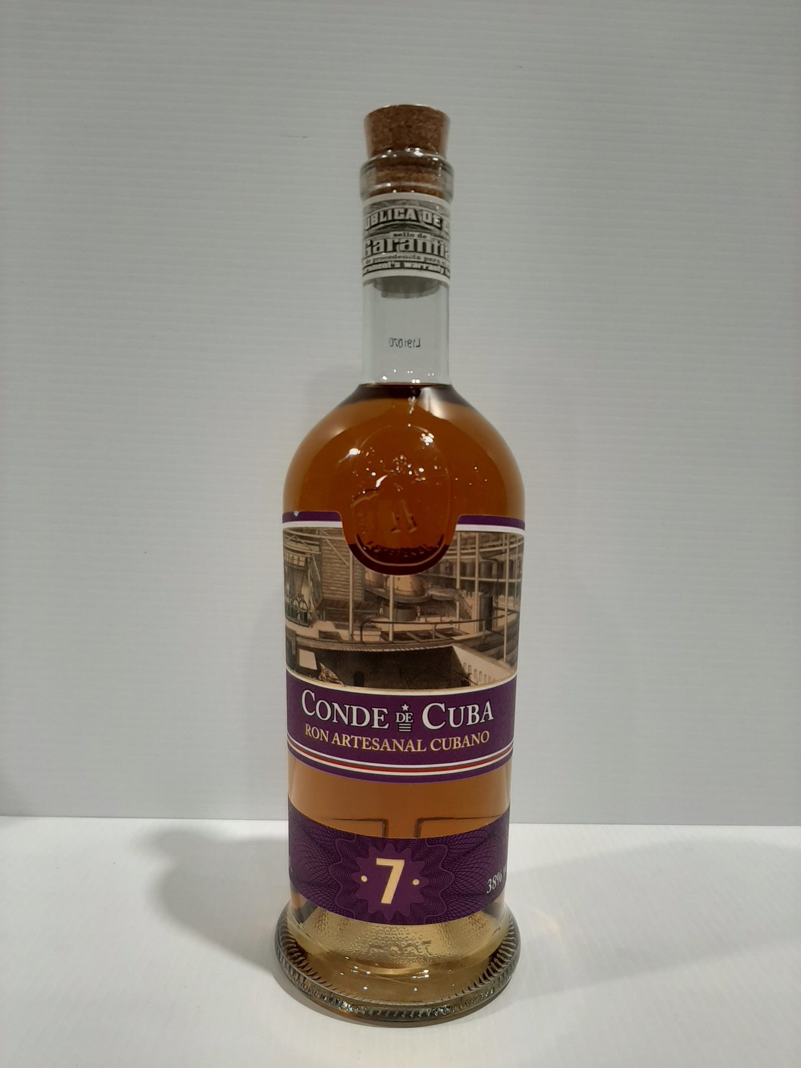 Conde de Cuba 7 ans 38° 70 cl Cuba