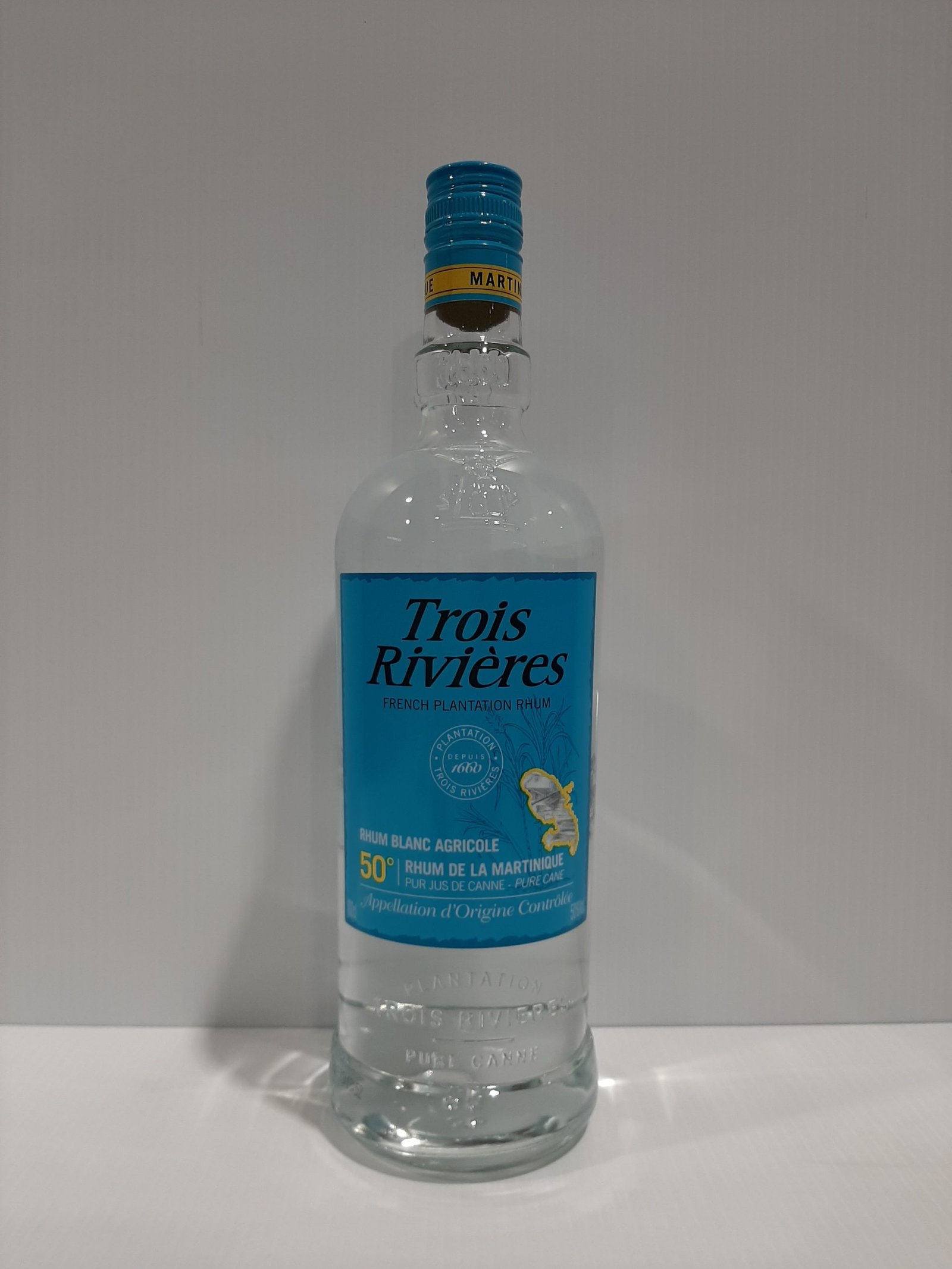 3 rivière 50° 1 litres Guadeloupe