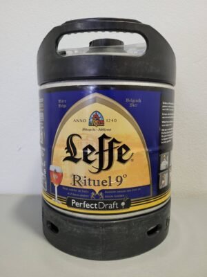 PERFECT DRAFT 6 LITRES LEFFE RITUEL 9° + 5 EUROS DE CONSIGNE INCLUS
