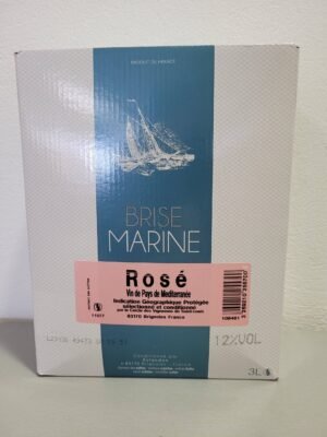 BRISE MARINE ROSE 12% VIN DE PAYS DE MEDITERRANEE 3 LITRES