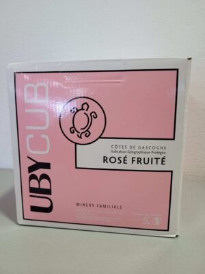 UBY CUB ROSE FRUITE 5 LITRES
