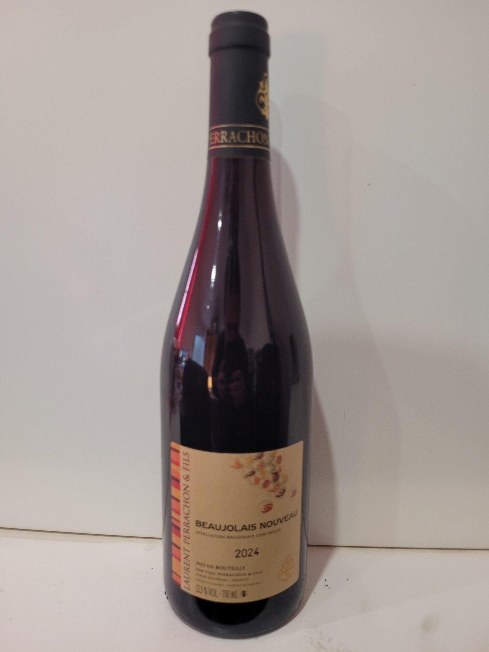 BEAUJOLAIS NOUVEAU 2024 LAURENT PERRACHON 75 CL 12,5°