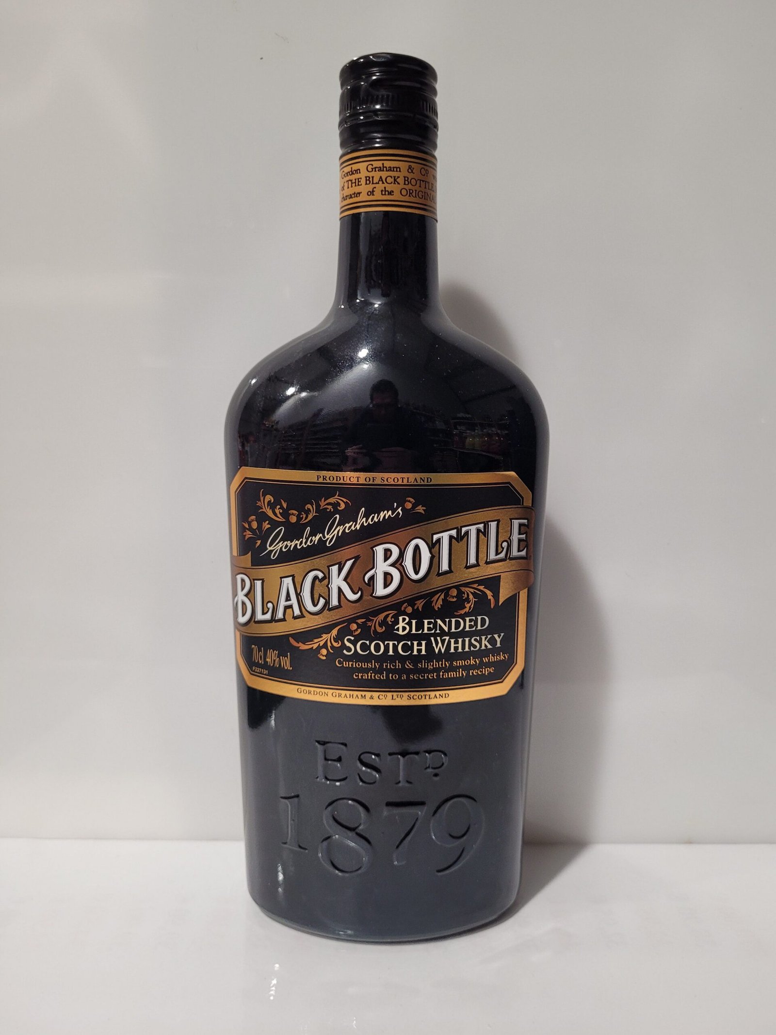 BLACK BOTTLE BLENDED SCOTCH WHISKY 70CL 40°