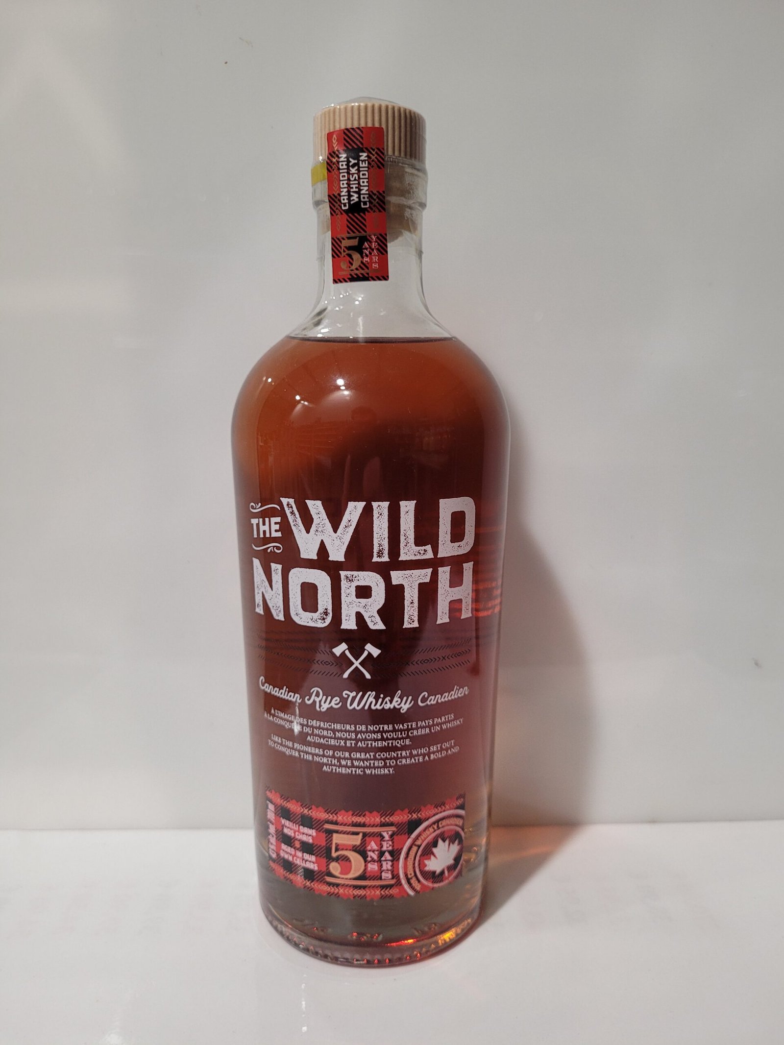 WHISKY CANADIEN WILD NORTH 5 ANS 70 CL 43°