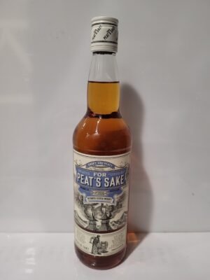 For Peat's Sake Smoky & Peaty Blended Scotch Whisky 40% Vol. 0,7l