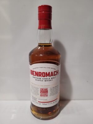 BENROMACH 2009 VINTAGE CASK STRENGHT 57,2% (Batch 4)