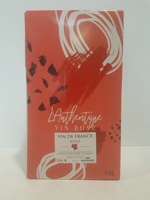 L'Authentique rosé 10 litres
