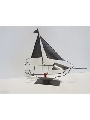 Porte bouteille Voilier vide