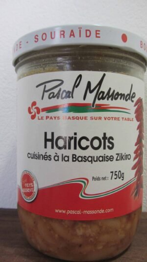 HARICOTS ZIKIRO VERRINE 750 GRAMMES