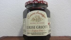 CONFITURE CERISE GRIOTTE 330 GRAMMES