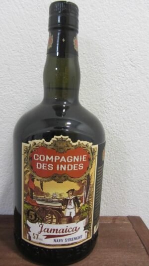 COMPAGNIE DES INDES 70 CL JAMAICA NAVY STRENGHT 5 ANS