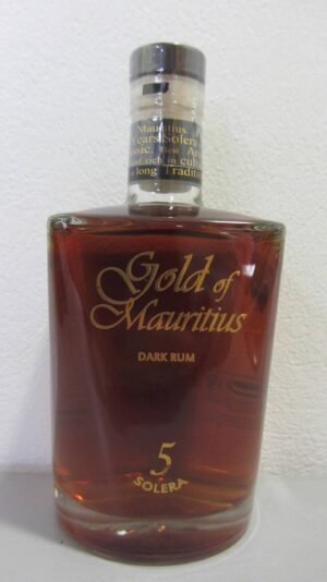 RHUM GOLD OF MAURITIUS SOLERA 5 ANS 70CL 40%VOL