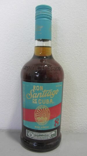 RHUM RON SANTIAGO DE CUBA 8 ANS 70CL 40%VOL