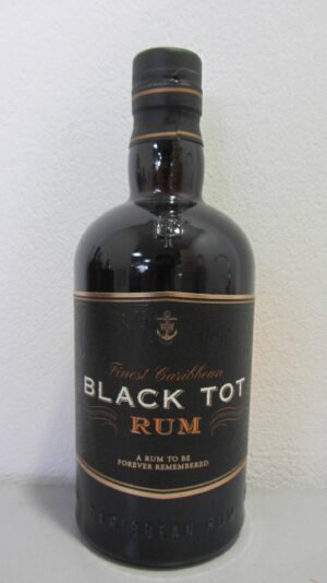 RHUM BLACK TOT FINEST CARIBBEAN 70CL 46,20%VOL