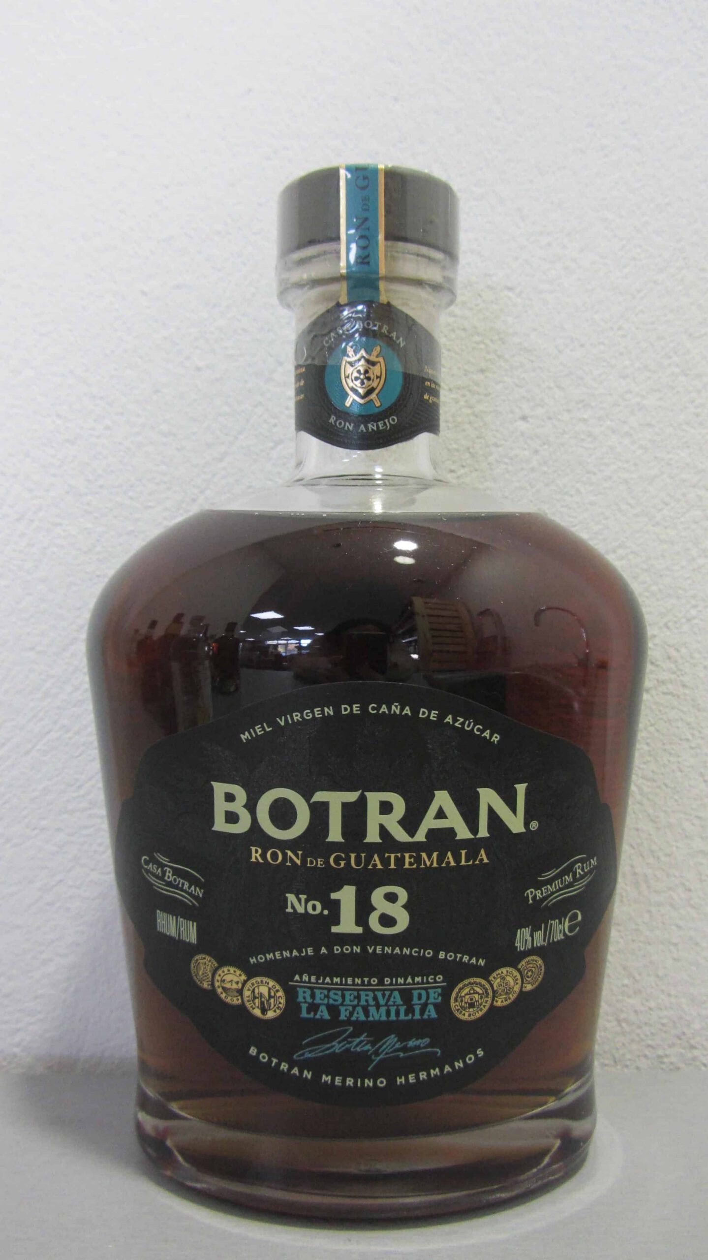 RHUM BOTRAN 18 ANS 70CL 40%VOL