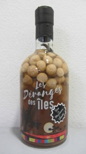 LES DERANGES DES ILES 70CL NOIX DE MACADAMIA / VANILLE 30%VOL