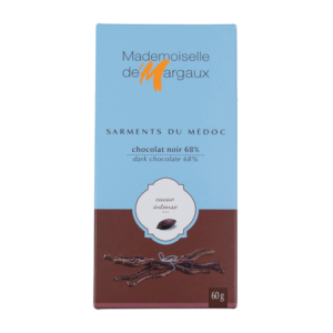 Sarments du Médoc chocolat noir 68% 60 gr