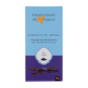 Sarments du Médoc chocolat noir thé Earl Grey 60 gr