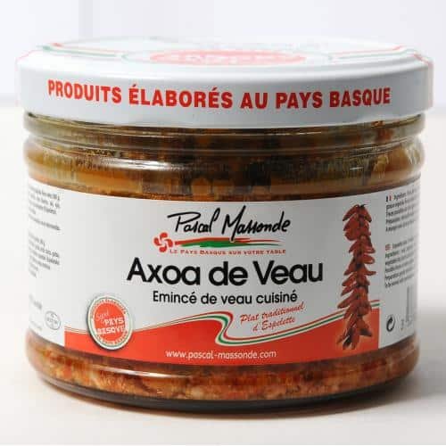 PASCAL MASSONDE AXOA DE VEAU 380 GRAMMES
