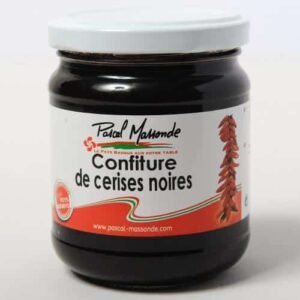 PASCAL MASSONDE CONFITURE CERISE NOIR 250 GRAMMES