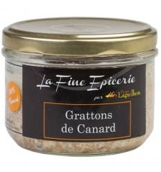LA FINE EPICERIE GRATTONS DE CANARD 180 GRAMMES