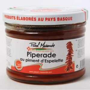 PASCAL MASSONDE PIPERADE AU PIMENT D'ESPELETTE 380 GRAMMES