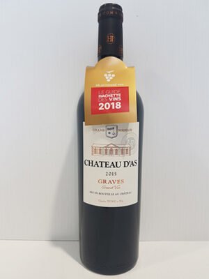 Château D'As 2018 Graves rouge 75 cl